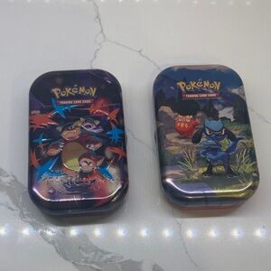 Pokémon empty Tins